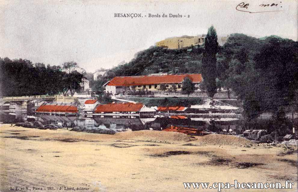 Besançon - Gare de la Mouillère, Fort Beauregard et Vue générale